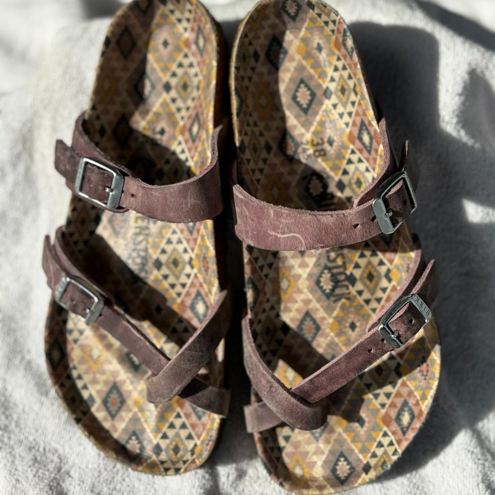 Birkenstock Mayari Lavendar Suede Size 39